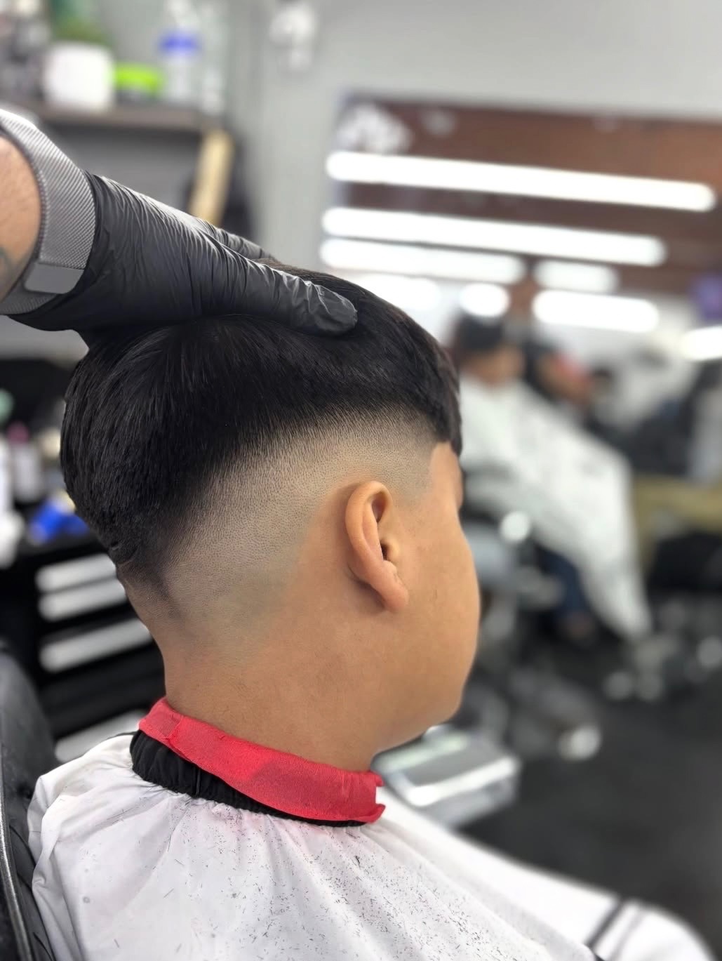 Fresh cut at Misfit Barbershop