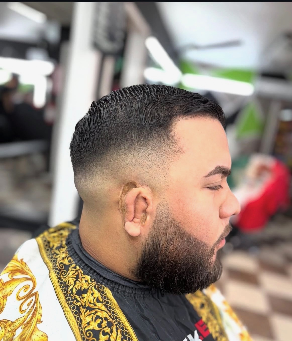 Fresh cut at Misfit Barbershop