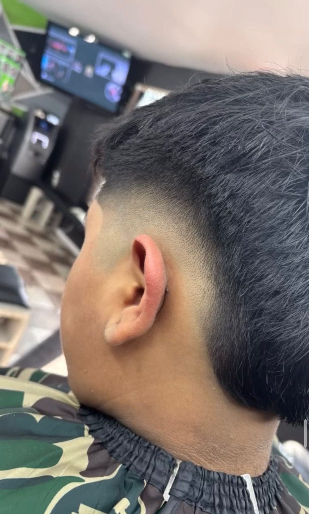 Fresh cut at Misfit Barbershop