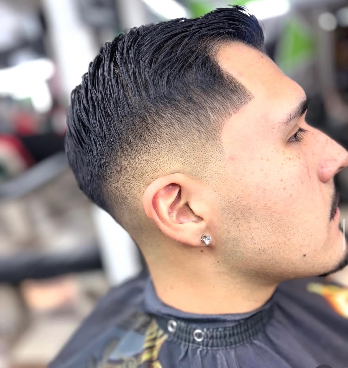 Fresh cut at Misfit Barbershop