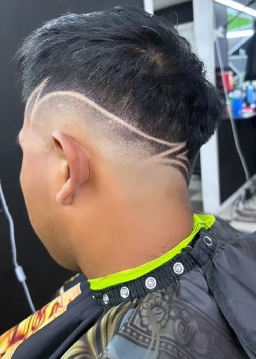 Fresh cut at Misfit Barbershop