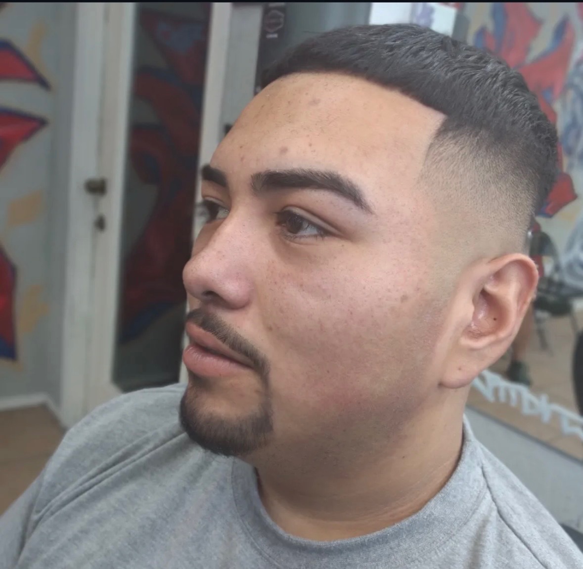 Fresh cut at Misfit Barbershop